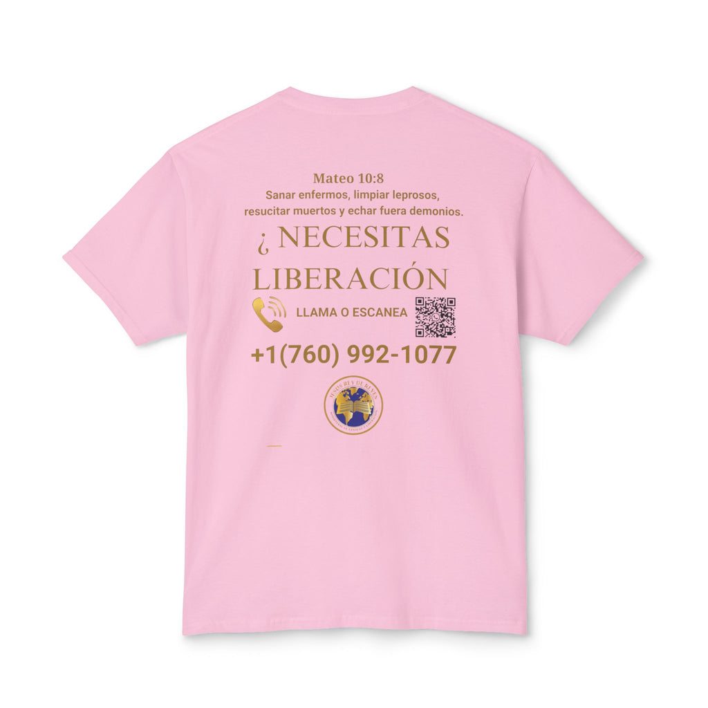 Jesus Cristo Sana Y Libera T-Shirt Para Evagenlizar — ¿Necesitas Libertad?/Necesitas Liberación (Spanish Faith Outreach)