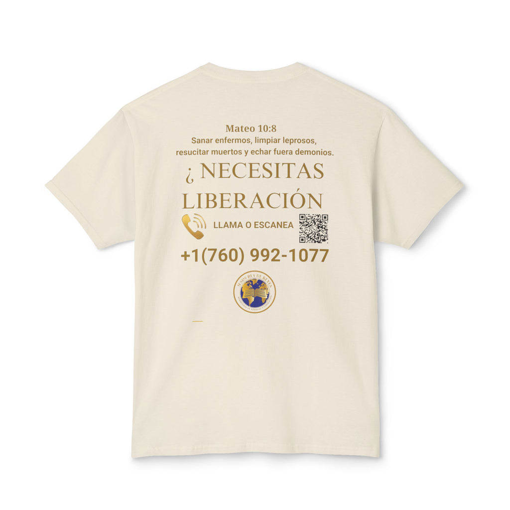 Jesus Cristo Sana Y Libera T-Shirt Para Evagenlizar — ¿Necesitas Libertad?/Necesitas Liberación (Spanish Faith Outreach)