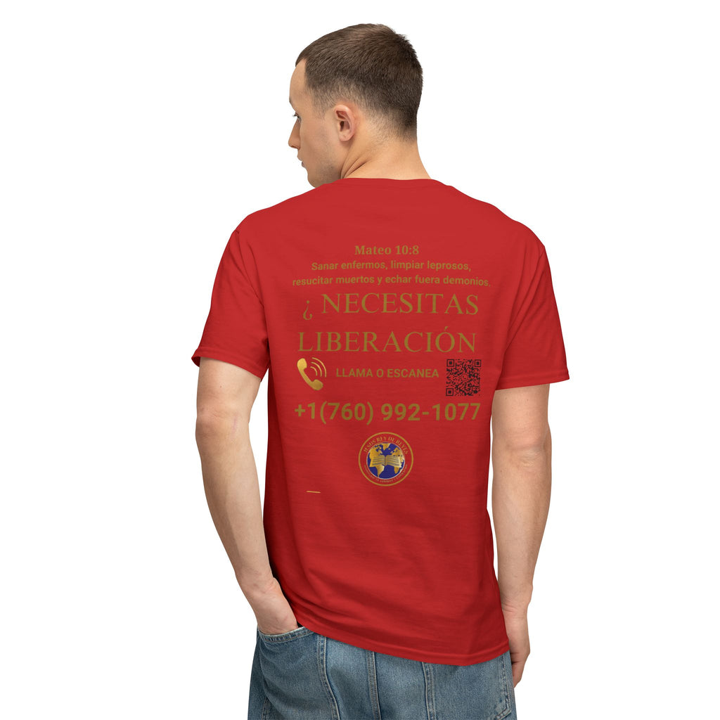 Jesus Cristo Sana Y Libera T-Shirt Para Evagenlizar — ¿Necesitas Libertad?/Necesitas Liberación (Spanish Faith Outreach)