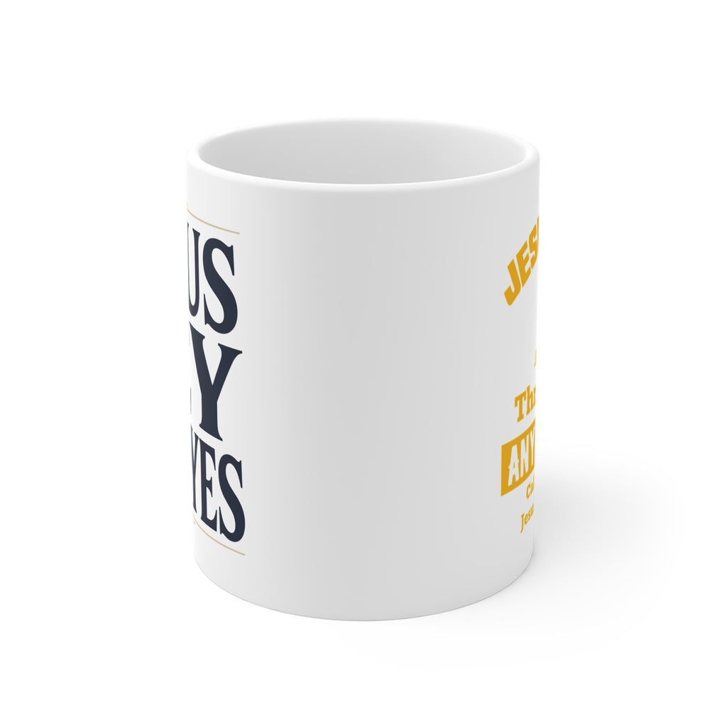 Jesus Rey de Reyes Mug – Spanish Christian Coffee Cup (11oz)