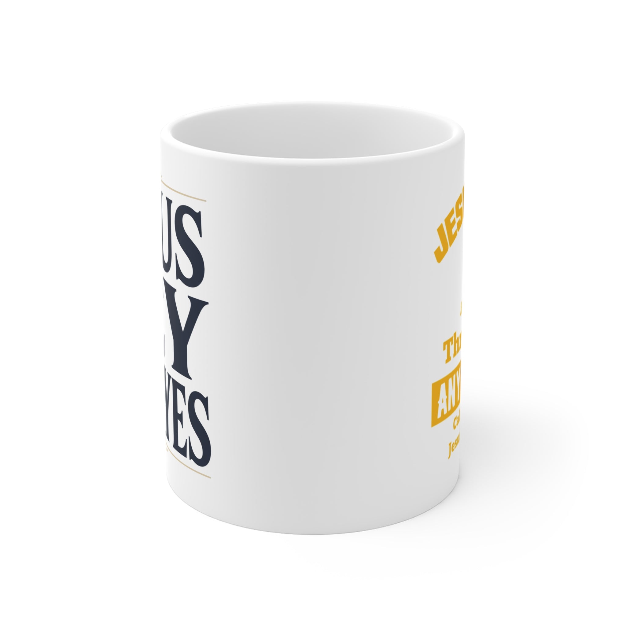 Jesus Rey de Reyes Mug – Spanish Christian Coffee Cup (11oz)